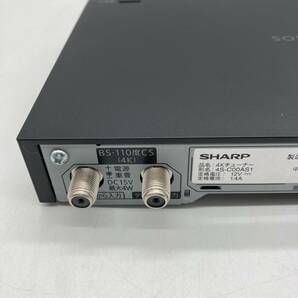 【未検品】シャープ 4Kチューナー 新4K衛星放送対応 4S-C00AS1 /Y21009-S2の画像5