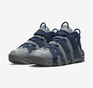 新品NIKE AIR MORE UPTEMPO （ナイキ エア モア アップテンポ）"COOL GREY&MIDNIGHT NAVY"　