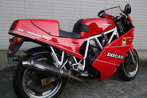 ●DUCATI 400SS jr 車検令和6年7月まで有り オーリンズサス FCRキャブ 改多数 配送 下取り ドカティ スーパースポーツ400SS フルカウル