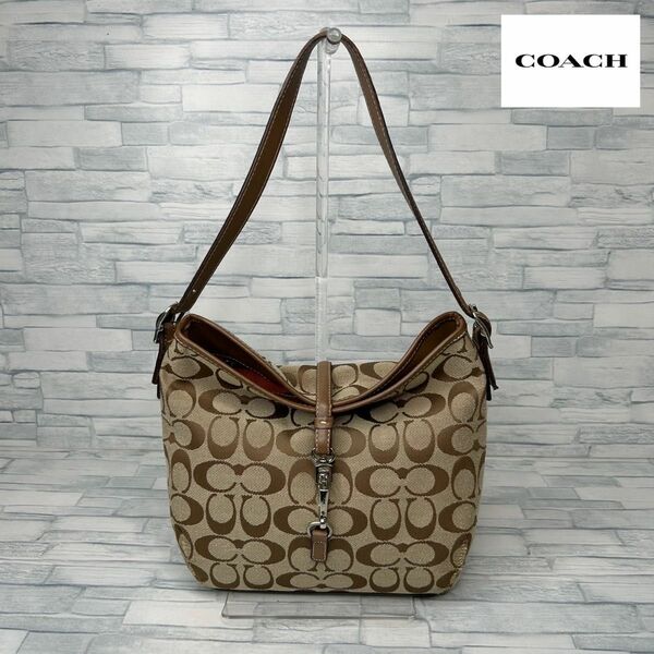 COACH コーチ シグネチャー ショルダーバッグ　ハンドバッグ