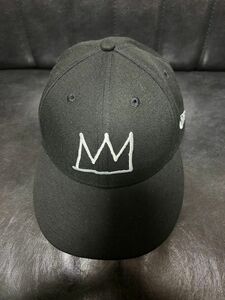 LP 59FIFTY JEAN MICHEL BASQUIAT ジャン=ミシェル・バスキア Crown ブラック　58.7cm