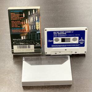 1047M 山下達郎 ON THE STREET CORNER 2 TATS YAMASHITA カセットテープ / Tatsurou Yamashita Citypop Cassette Tapeの画像2