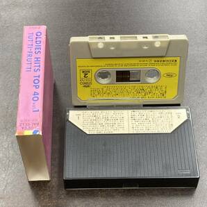 1111M OLDIES HITS TOP 40 vol1 カセットテープ / Cassette Tapeの画像3