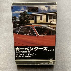 1120M カーペンターズ ナウ・アンド・ゼン NOW&THEN カセットテープ / CARPENTERS Cassette Tapeの画像1