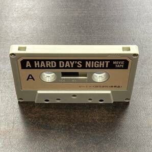 1204M ザ・ビートルズ 研究資料 A HARD DAY'S NIGHT MOVIE TAPE カセットテープ / THE BEATLES Research materials Cassette Tapeの画像2