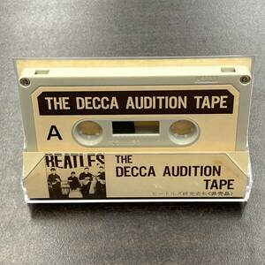 1226Mw ザ・ビートルズ 研究資料 THE DECCA AUDITION TAPE カセットテープ / THE BEATLES Research materials Cassette Tape