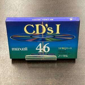 1948N 未使用 マクセル CD'Si 46分 ノーマル 1本 カセットテープ/One Maxell Type I Normal Position unused Audio Cassette