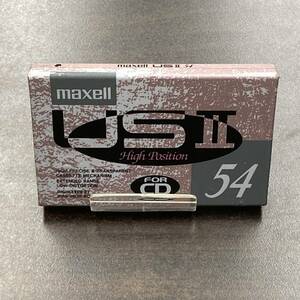 1955N 未使用 マクセル USII 54分 ハイポジ 1本 カセットテープ/One Maxell Type II High Position unused Audio Cassetteル