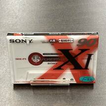 1981N 未使用 ソニー XI 90分 ノーマル 1本 カセットテープ/One SONY Type I Normal Position unused Audio Cassette_画像1
