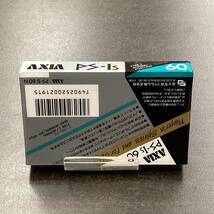 2004N 未使用 アクシア PS-Is 60分 ノーマル 1本 カセットテープ/One AXIA Type I Normal Position unused Audio Cassette_画像2