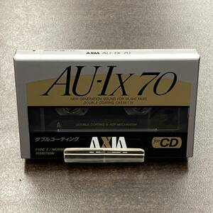 2006N 未使用 アクシア AU-Ix 70分 ノーマル 1本 カセットテープ/One AXIA Type I Normal Position unused Audio Cassette