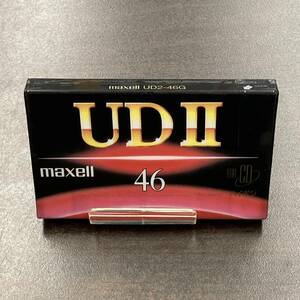 2028N 未使用 マクセル UDII 46分 ハイポジ 1本 カセットテープ/One Maxell Type II High Position unused Audio Cassette
