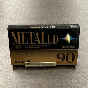 2029N 未使用 マクセル METALUD 90分 メタル 1本 カセットテープ/One Maxell Type IV Metal Position unused Audio Cassette