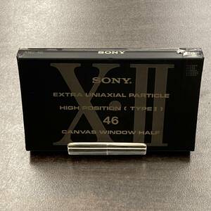 2059N 未使用 ソニー XII 46分 ハイポジ 1本 カセットテープ/One SONY Type II High Position unused Audio Cassette