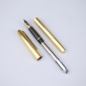 【秀】BA333 PILOT 【パイロット】 【K14金製】 ペン先K18金 万年筆／箱付 美品！ｒの画像3