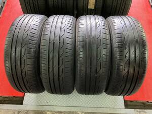 北海道発 手渡し可能　BRIDGESTONE　トランザ T001　205/55R16　8分山　4本