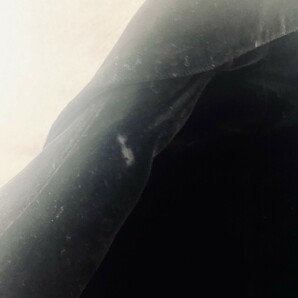 Yves Saint Laurent イヴ・サンローラン ジャケット テーラードジャケット ベロア ベルベット ブラック 黒 Mサイズの画像5