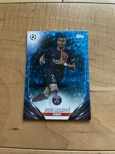 エムバペ　ムバッペ　パリSG 75シリ　2023-24 Topps UEFA Club Competitions Ultimate Stage Chrome