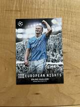 ハーランド　EUROPEAN NIGHTS マンチェスター・シティ　2023-24 Topps UEFA Club Competitions Ultimate Stage Chrome_画像1