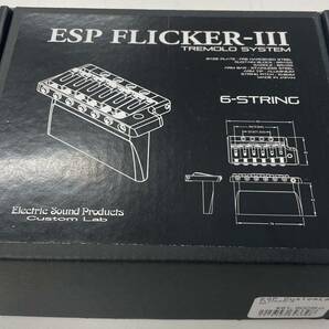 ESP FLICKER-III Chrome ほぼ未使用品 の画像1