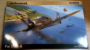 【未組立】1/48 エデュアルド 82149「Fw190A-5 Profi PACK」ドイツ空軍戦闘機 プラモデル