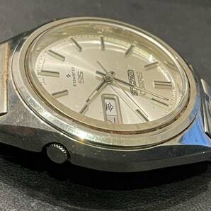 1596 SEIKO 5 ACTUS セイコー ファイブ アクタス 腕時計 6106-7520 SS 23石 jewels 現状動作品の画像5