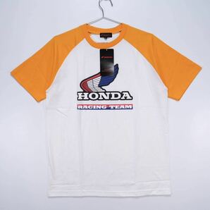 【送料無料】【未使用】HONDA(ホンダ)/Honda CLASSICS グラフィックTシャツ/0SYTN-M5G-YL/Y(ホワイト×イエロー)/トラベルバッグ付/Lサイズ