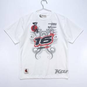 【送料無料】小林可夢偉/OVERTAKING ドライTシャツ/#16/GOODSMILE COMPANY/グッドスマイルカンパニー/2011/ホワイト/Mサイズ