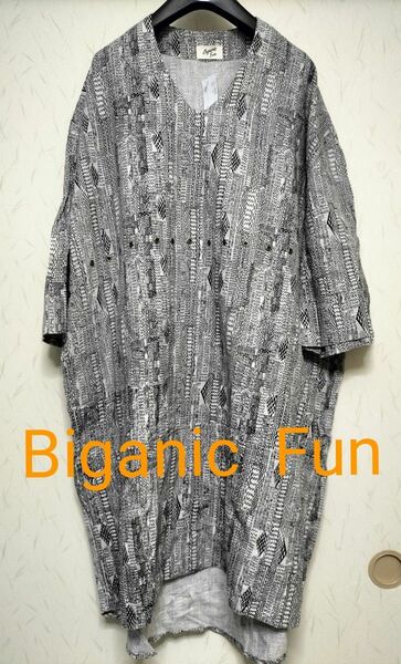 Biganic Fun インド製 ロングワンピース