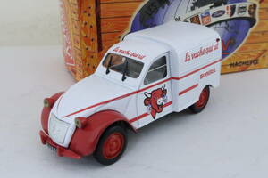 NOREV HACHETTE CITROEN 2CV AZU La vache qui rit シトロエン 笑う牛 箱付 1/43 クコ