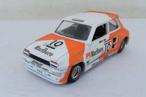 難有solido RENAULT 5 Turbo Marlboro JOHN VOS ルノー サンクターボ 箱無 1/43 フランス製 コレ