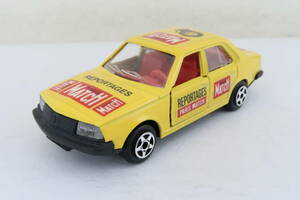 norev RENAULT 18 PARIS MATCH ルノー パリマッチ 箱無 1/43 フランス製 メタルノレブ コレ