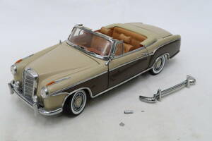 Sun Star MERCEDES BENZ 220SE メルセデスベンツ カブリオレ 難有 箱無 1/18 ハミレ