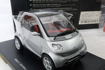 smart ware fortwo coupe スマート 箱付 1/18 着せ替えボディ付き ムシレ_画像4