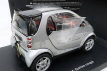 smart ware fortwo coupe スマート 箱付 1/18 着せ替えボディ付き ムシレ_画像3