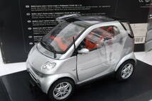 smart ware fortwo coupe スマート 箱付 1/18 着せ替えボディ付き ムシレ_画像2