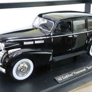 Jada TOYS The Godfather Cadillac Fleetwood キャディラック ゴッドファーザー フィギュア付 難有 1/18 イコレレ の画像2