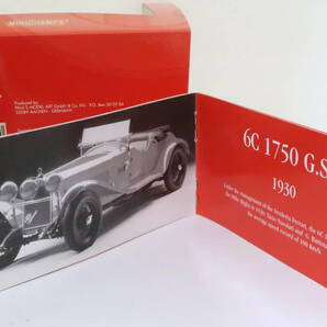 MINICHAMPS LFA ROMEO 6C 1750 G.S. 1930 アルファロメオ 箱付 1/43 イハレの画像6