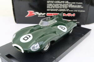 brumm R147 JAGUAR D TYPE LE MANS 1955 Mike Hawthorn ジャガー Dタイプ ルマン マイクホーソン 箱付 1/43 イサレ