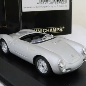 MINICHAMPS PORSCHE 550 Spyder ポルシェ スパイダー 箱付 1/43 イナコの画像3