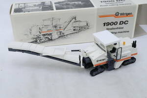 NZG Wirtgen 1900DC Road milling machine road work car box attaching 1/50 west Germany made yoyore