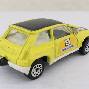 CORGI JUNIOR RENAULT 5 TURBO MICHELIN #9 ルノー サンクターボ 箱無 1/56 イギリス製 サコの画像2