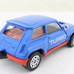 CORGI JUNIOR RENAULT 5 TURBO 青/赤 ルノー サンクターボ 箱無 1/56 イギリス製 サコの画像2