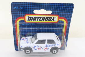 matchbox VW VOLKSWAGEN GOLF Abstract ワーゲン ゴルフ 未開封 1/58 タイ製 ロレ