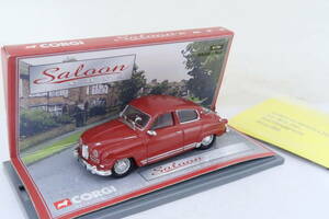 CORGI Saloon cars SAAB Red Saab 1/43ikre