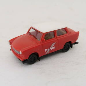 herpa TRABANT 601 トラバント トラビ 難有 ジャンク 箱無 1/87 西ドイツ製 ＊イレの画像1