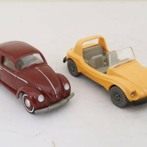 WIKING/I.M.U. VW BEETLE カルマンギア ワーゲン 難有 欠品 箱無 4台 1/87 イコの画像3