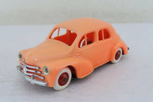  that time thing norev RENAULT 4CV Renault orange red wheel defect have box less 1/43 France made nire