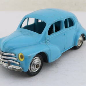 当時物norev RENAULT 4CV ルノー 青 難有 箱無 1/43 フランス製 ニレの画像1