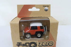 / Choro Q zero TOYOTA FJ CRUISER Toyota FJ Cruiser оранжевый / белый крыша с ящиком yore